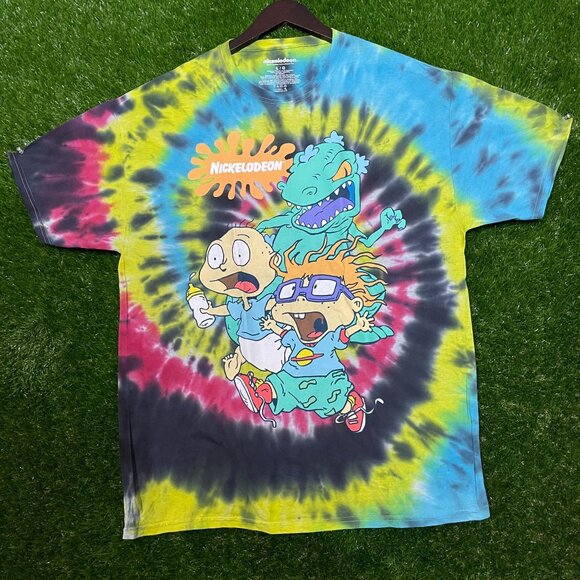 Nickelodeon Rugrats TV Show Cartoon Tie-dye T-shirt size Large - Picture 4 of 4